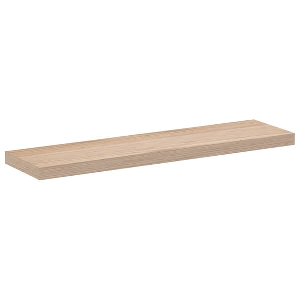 vidaXL hylde, 90x23,5x4 cm, træbaseret materiale