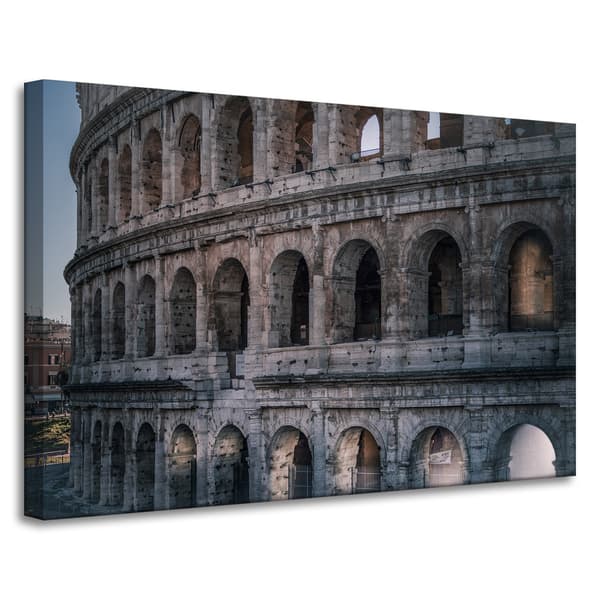 Canvastavla Colosseums arkitektur i Rom 90X60