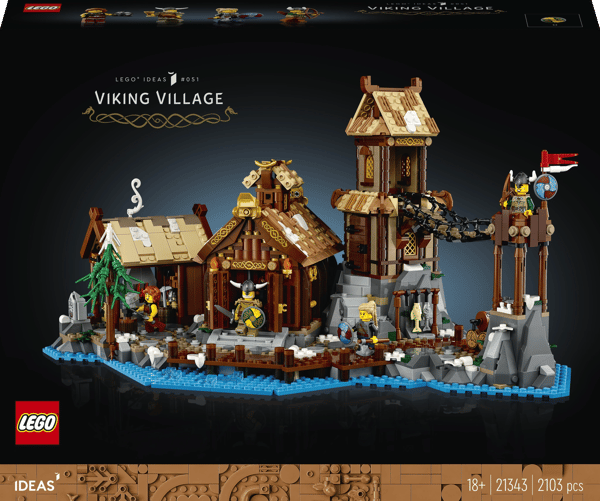LEGO Ideas Vikingaby 2103-delars set (21343)