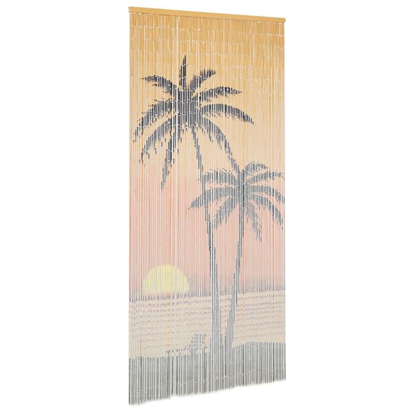 vidaXL bambus dørgardin 90 x 200 cm