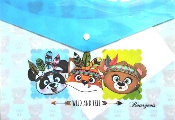 A4+ plastikmappe med klips Pets FRESH