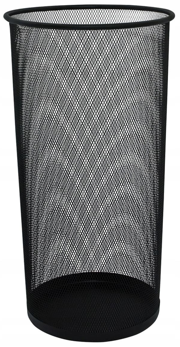 Paraplystativ i sort metal, højde 50 cm