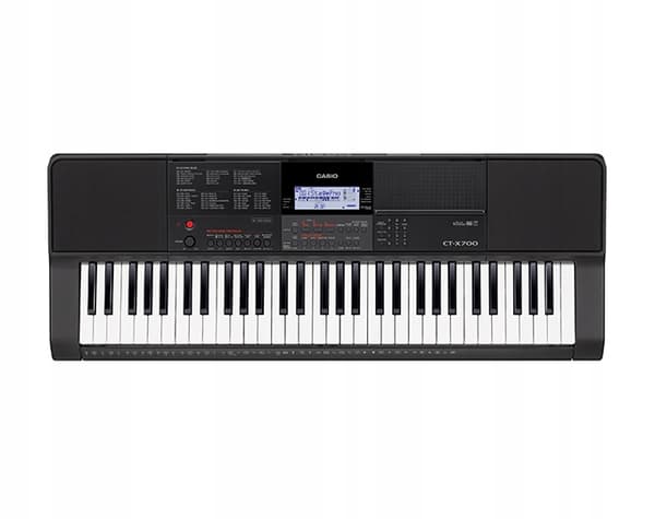 Casio CT-X700 - koskettimet + virtalähde