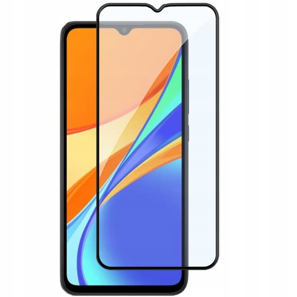 Härdat glas för XIAOMI REDMI 9A / 9C helskärmstäckande glas 5D 9H