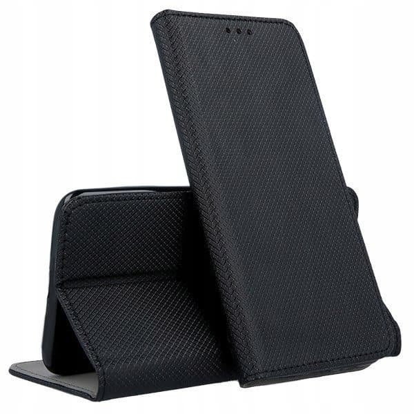 Flip-cover til Samsung Galaxy A50 sort + 9H GLAS