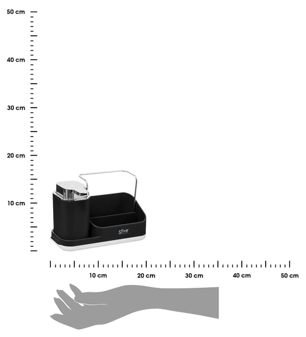 Væskedispenser med arrangør