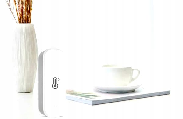 ZIGBEE TUYA SMART ZTH01 TEMPERATUR- OCH FUKTIGHETSSENSOR, gateway krävs
