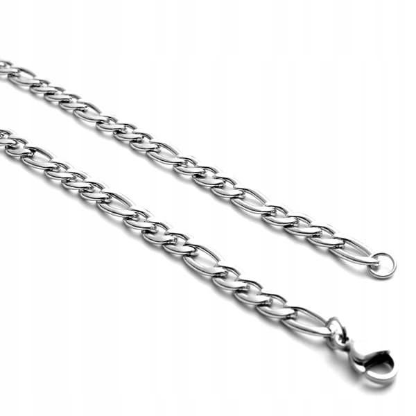 Herr Silver Figaro Kedja 55cm Diamant + GRATIS