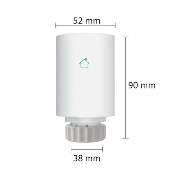 Zigbee Tuya -jäähdyttimen pää