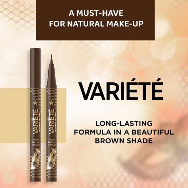 Precisionspenna eyeliner, brun