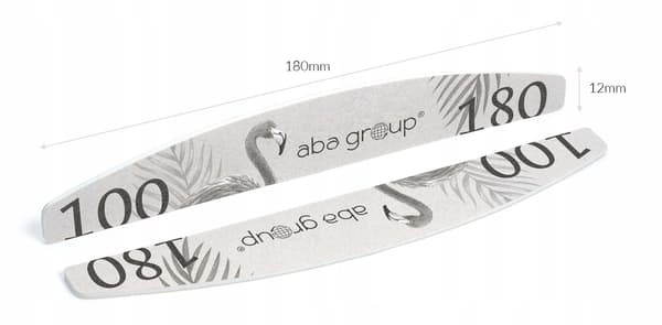 Halvmånebåtsnagelfil 100/180 Standard 200 st. Aba Group