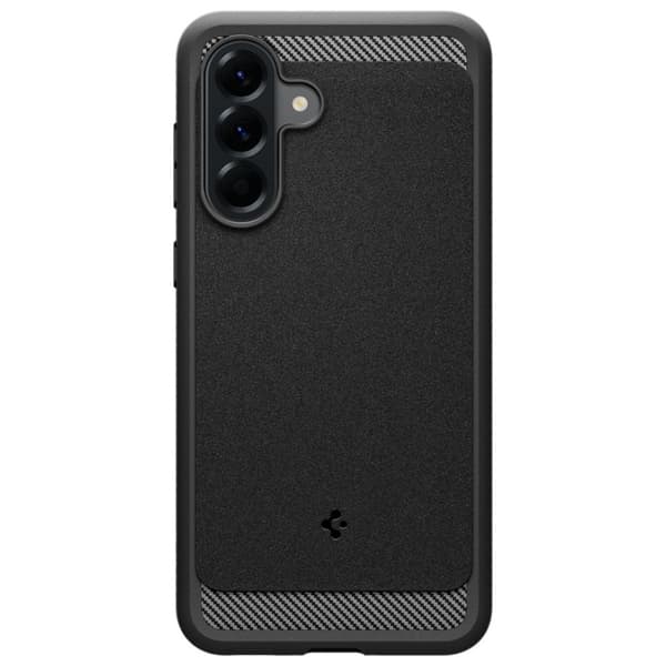Spigen Rugged Armor-cover til Samsung Galaxy A56 5G, sort