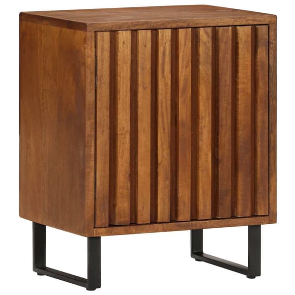 vidaXL sengebord 40x30x50 cm massivt mangotræ