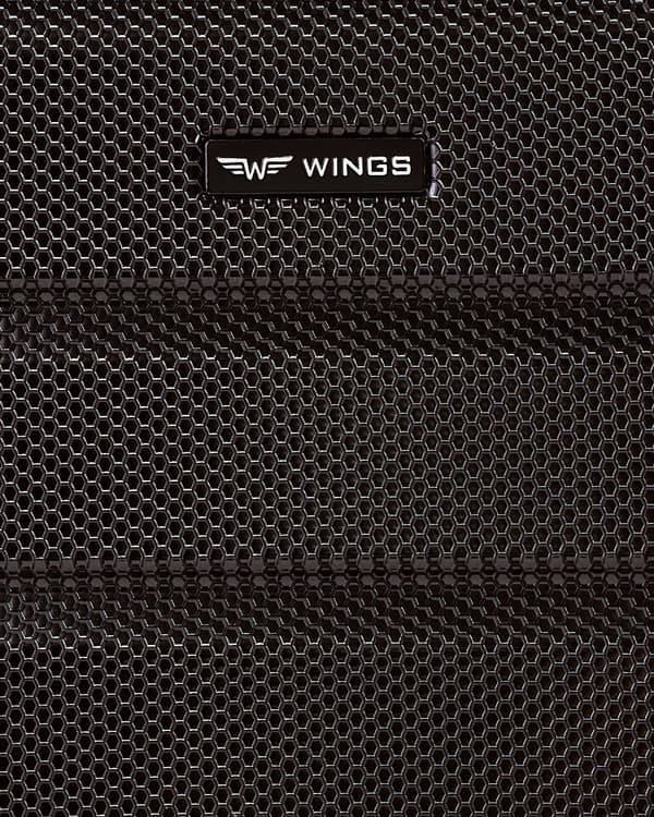 Wings CRAKE rejseetui kosmetikpung 14" SORT