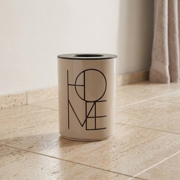 Luna 5L badrumskorg beige