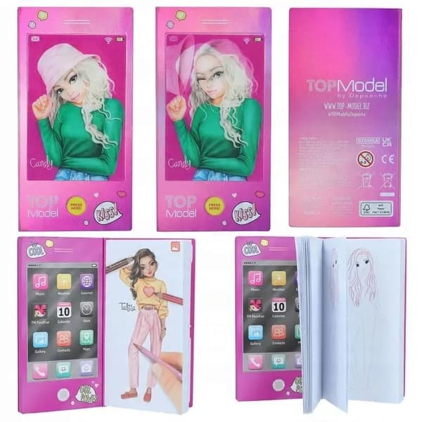 MINI MALEBOG TELEFON TOPMODEL