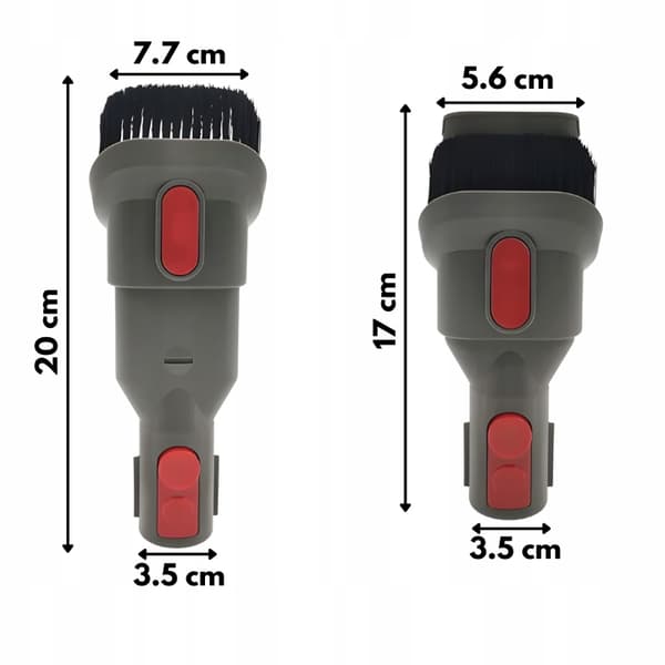 5x BØRSTEDYSE TIL DYSON V7 V8 V10 V11 V15 SV10 TILBEHØRSSÆT