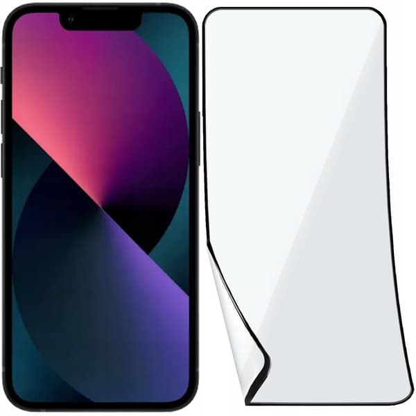 HYBRIDGLAS TIL IPHONE 13 / 13 PRO FULDSKÆRM KERAMISK 9D