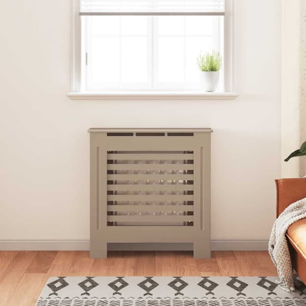 vidaXL Radiatorskydd, MDF, 78 cm
