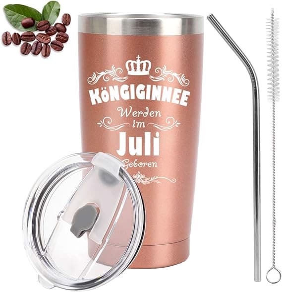 Termosmuki pillillä, terästä, 600 ml