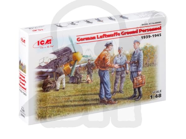 ICM48085 Tyska Luftwaffe Ground 1939-1945 1:48