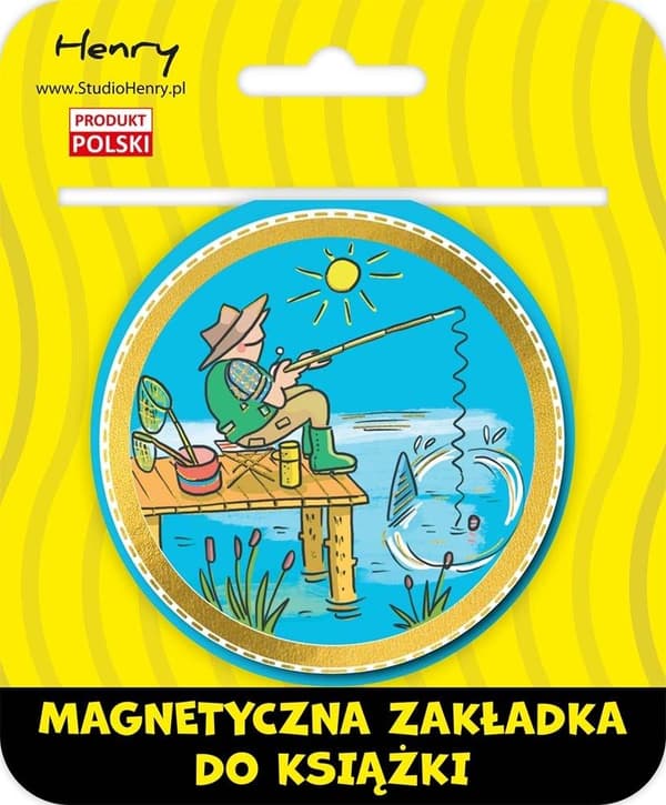 Magnetisk bogmærkekugle med 2 fisk