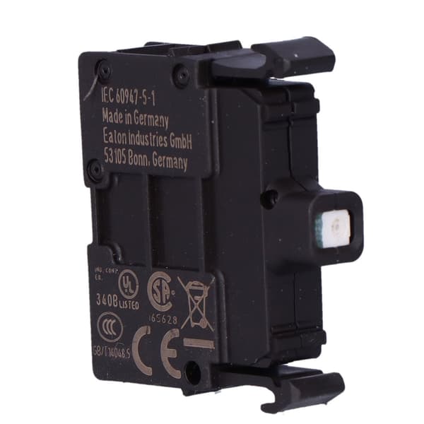 M22-LED-G fatning, grøn LED-diode, U=24V, frontmontering