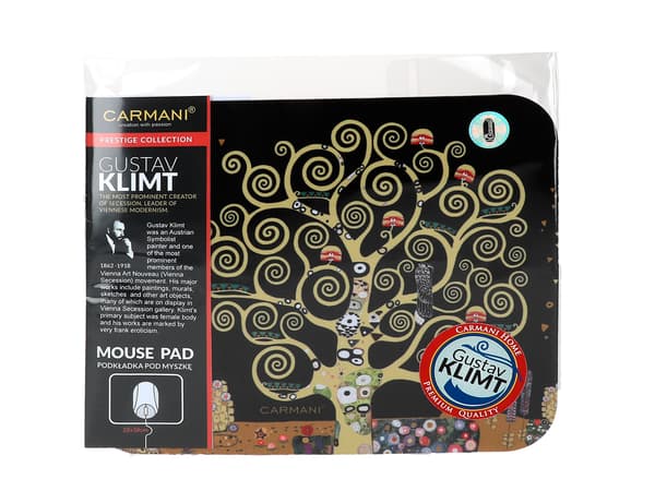 Computermusemåtte - G. Klimt, Livets træ (CARMANI)