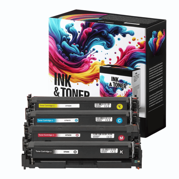 4x toner til HP GP-H404X/CF544X CMYK-printer