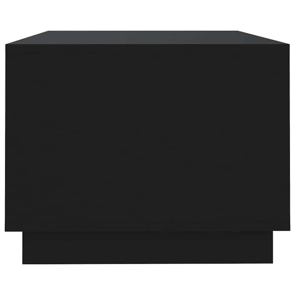 vidaXL sofabord, sort, 102x55x43 cm, træbaseret materiale