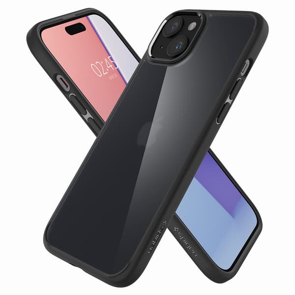 Ultra Hybrid-cover til iPhone 15 Plus, sort