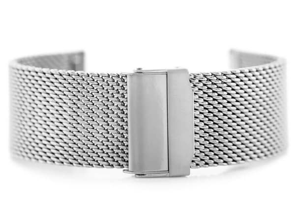 Armbånd Pacific M8 - mesh HQ - sølv 24mm