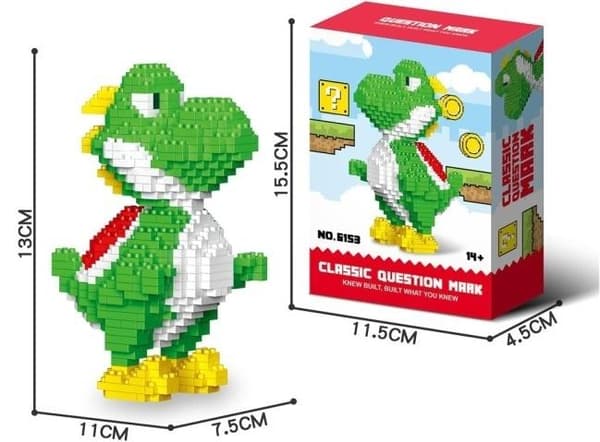 Super Mario -palikat 600 kpl