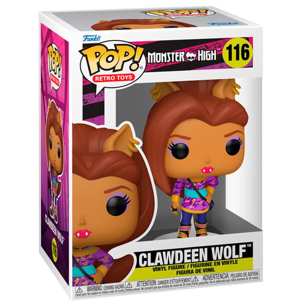 Funko POP Monster High 116 Clawdeen Wolf Samlarfigur