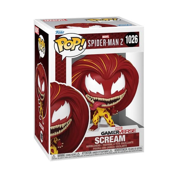 Funko POP Spider-Man 1026 Scream Samlerfigur