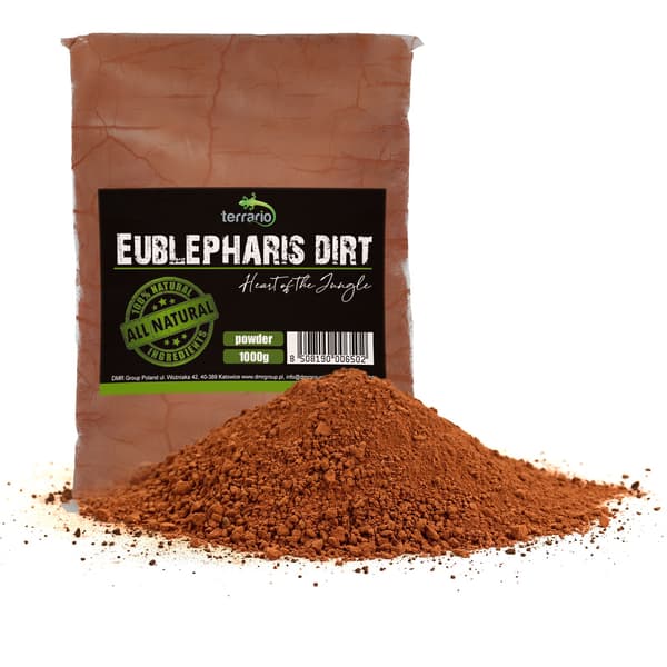 Terrario Eublepharis Dirt 1 kg - substrat til leopardgekkoer