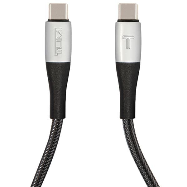 TUMI USB-C til USB-C Kabel 1,5m Hurtigopladning Sort