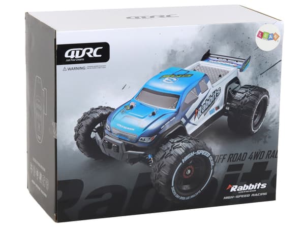 Rabbits RC Terrängbil Fyrhjulsdrift Blå 2.4G