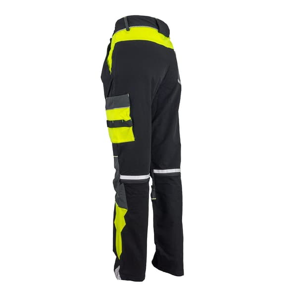 Urgent 760 arbejdsbukser sort/gul 52