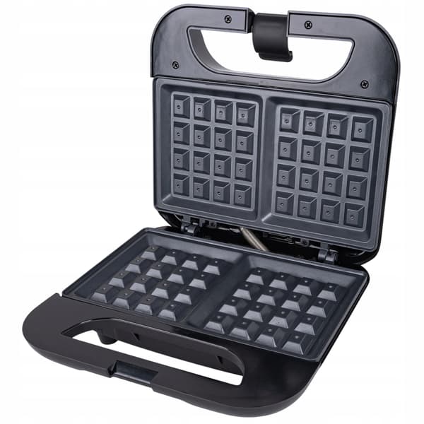 SORT VAFFELMAGER 2 SPRØDE VAFLER NON-STICK BELÆGNING