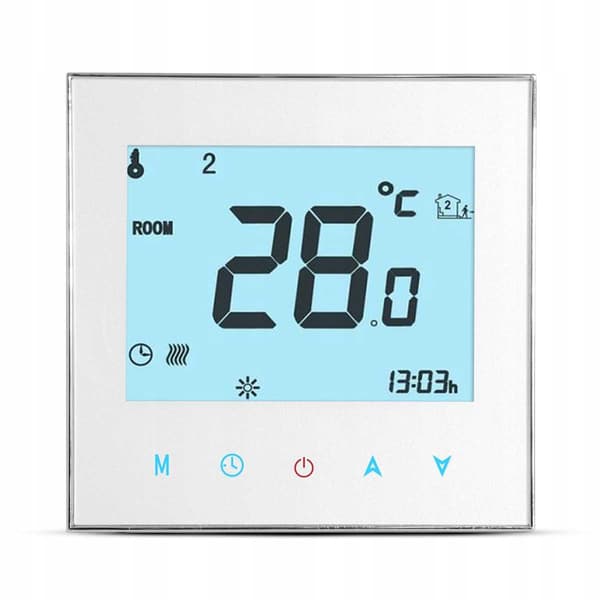 Cronos AC605H-WIFI-termostaatti valkoinen