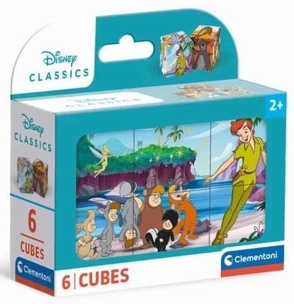Disney klassiske klodser 6 stk.