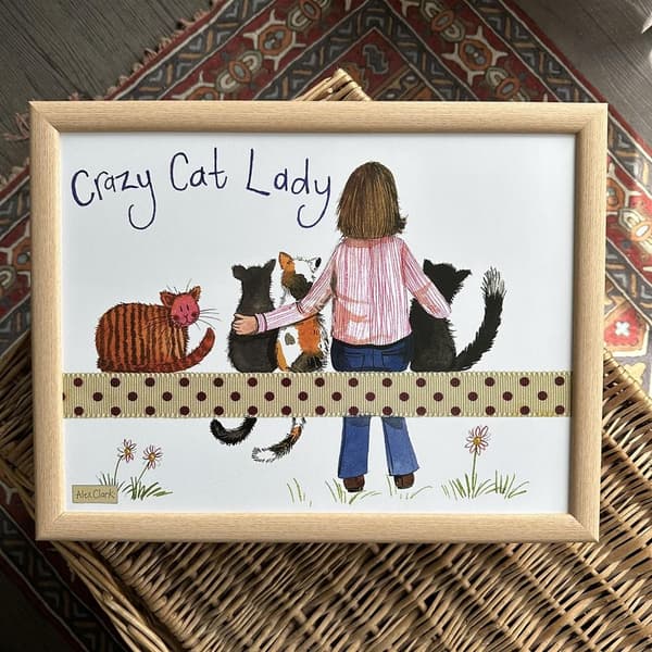 LP19 Crazy Cat Lady Kociara -läppäriteline