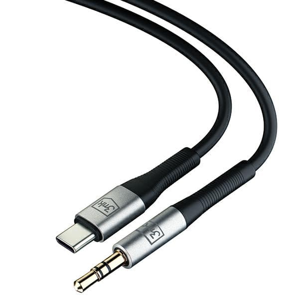 3mk AUX USB-C til 3,5 mm jack-kabel