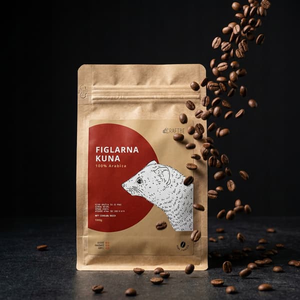 Craftbe Kaffebönor Lekfull Mård 250g
