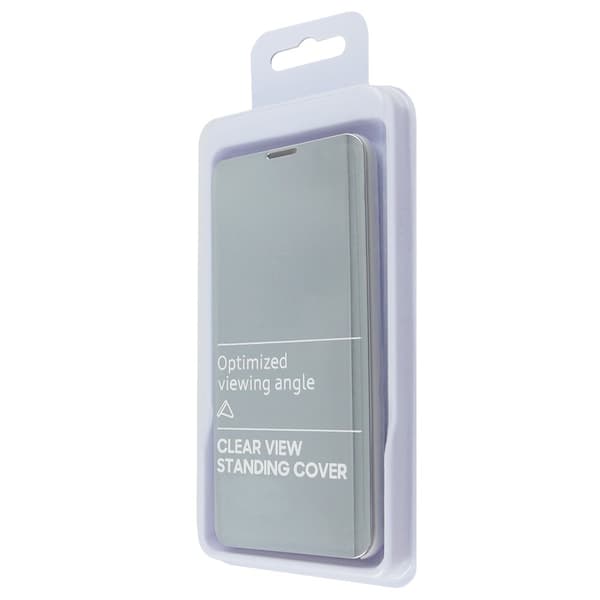 Etui til Samsung Galaxy A32 5G, Clear View, sølv
