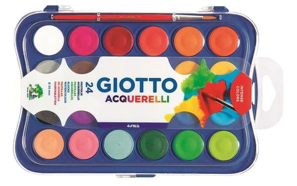 Akvareller 24 farver GIOTTO
