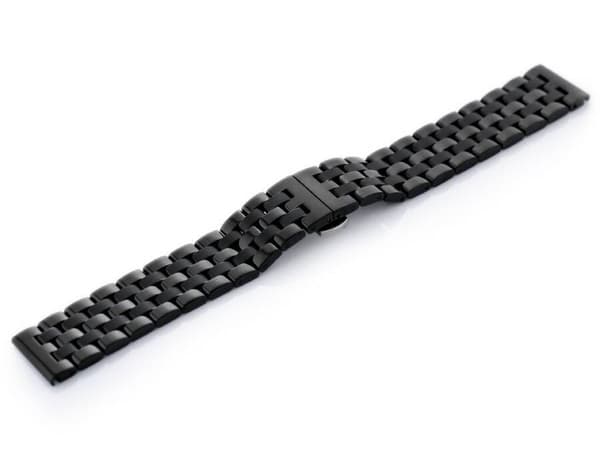 Kellonhihna Pacific Malli 2 - musta 18mm