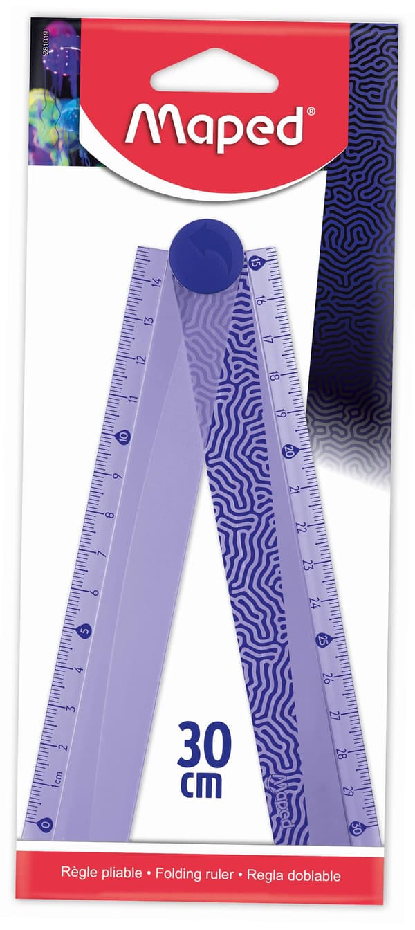 Deepsea vikbar linjal 30 cm