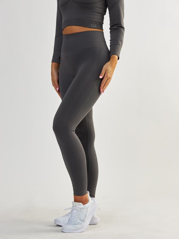 Grå Shaping Leggings - Power Up! XL